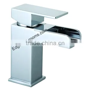 Waterfall Open Spout Mono Basin Mixer thumbnail-1