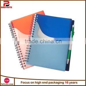 Hardcover Notebook With Pen/Spiral Notebookk/PU Leather Notebook Quality Choice thumbnail-4