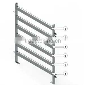 Cheap Round Australia Cattle Horse Paddock Fence Panel For Sale, PVC Outdoor Horse Fence thumbnail-4