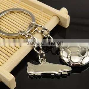 Shoes Keychain Metal Football Keychain Key Chains Keyring Keyfob Ideal Gift for Football Fans thumbnail-4