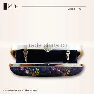 Wholesale Print Fabric Fashion Evening Bag thumbnail-4