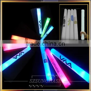 2016 New Hot Sale Customer Logo Available Multicolored Led Foam Baton Led Baton Led Glow Stick Quality Choice thumbnail-2