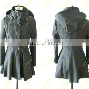 Lady's Woolen Coat thumbnail-1