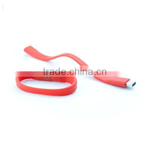 Silicone Clip Bracelet 1GB Usb Flash Drive thumbnail-1