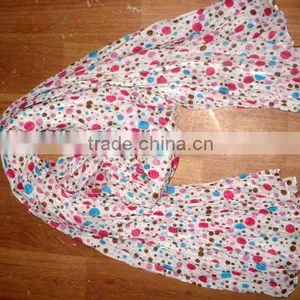 Hot Cotton Printed Scarf thumbnail-1