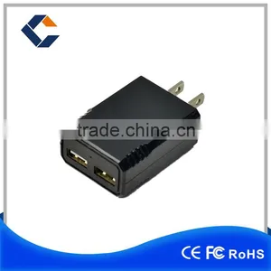 Hot Selling Good Quality Factory Price EU Plug Cell Phone Wall Charger 5v 2 a Usb Travel Charger ce Fcc thumbnail-1