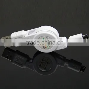 Hot Selling Micro 5pin Retractable Usb Cable High Speed and Quality thumbnail-1