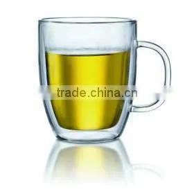 Clear Glass Coffee Cup thumbnail-1