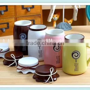 Ceramic Wine Jar Mug With Unique Design in Jar Shape thumbnail-3