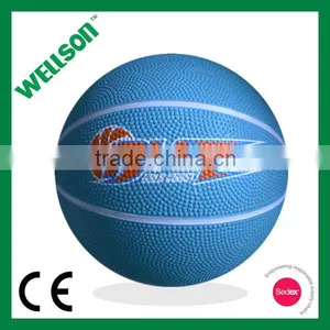 Children Playing Mini Rubber Basketball thumbnail-1