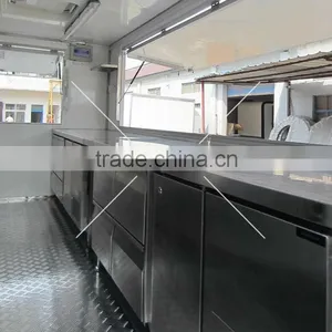 Mobile Fast Food Application Food Truck Trailer- Mobile Catering Food Van for Sale thumbnail-6