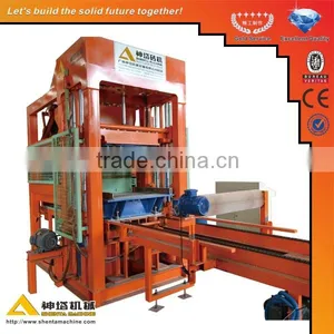 China Machinery Supplier. Shenta Qty4-15 Automatic Brickmaking Machine thumbnail-1