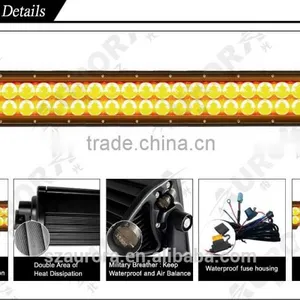 Aurora 10'' Amber Color LED Work Led Light Bar Atv 4x4 thumbnail-3