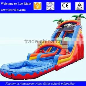 Summer Hot Sale! Inflatable Slide With Pool thumbnail-1