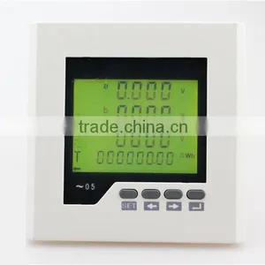 ME-3D2Y Frame Size120*120mm LCD Display Mini Digital Panel Meter, Can Measure Voltage or Ampere thumbnail-3