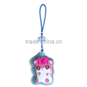 Wholesale Cartoon Shaped Cute PVC Mobile Phone Rub thumbnail-1