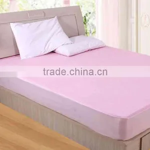 Needle Punched Cotton Single Double Bed Waterproof Mattress Protector thumbnail-1