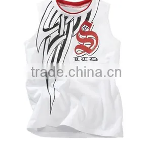Children Clothes, Children Sleeveless T-shirts, Sleeveless Boys Clothing thumbnail-1