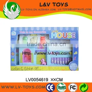 LV0054612 In English & Spanish Red Electronic Learning Organ thumbnail-2