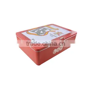 Suitcase Tin Box With Pvc Insert for Food Packaging thumbnail-2