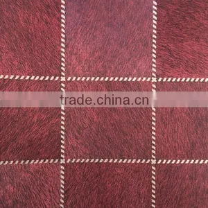 Hand Sewing Leather Effect Vinyl Wallpaper thumbnail-3