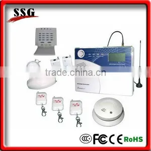 Wireless GSM Home Intruder Alarm System With SMS,MMS Alert Function. LCD Display Defense Zone thumbnail-1