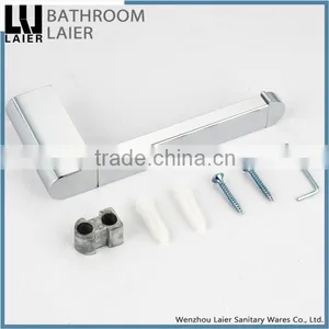 Promotional Chinese Wholesalers Zinc Alloy Chrome Finishing Bathroom Sanitary Items Wall Mounted Toilet Paper Holder thumbnail-4