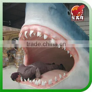 Photo Taking Fiberglass Shark Head Decoration thumbnail-1
