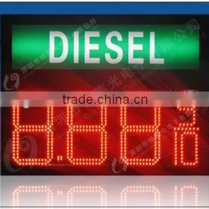 Led Gasoline Price Sign With Diesel,unleaded,high Quality!!! thumbnail-1