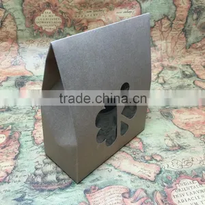 Custom Printed Kraft Paper Cookie Bag With PVC Window thumbnail-4