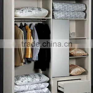 Modern MDF Panel Clothes Wardrobe Furniture thumbnail-1