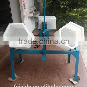 Feiyide Double Type Tilting PP Polishing Barrel for Copper Nickel Zinc thumbnail-1