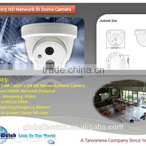 IW-P6015GE HD 1.0MP Built in IR CUT IP CCTV Camera thumbnail-2