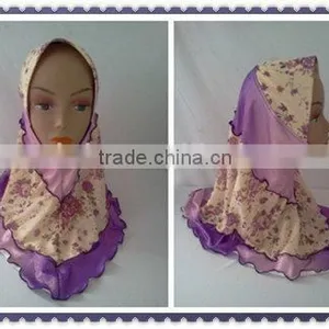 2014 OEM - Muslim Scarf,Islamic Hijab Fabric G-138 thumbnail-5