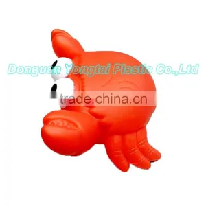 Crab Bath Toy,Cute Animal Vinyl Toys for Sale thumbnail-3