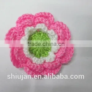 Competitive Crochet Flower for Garment Decoration thumbnail-1