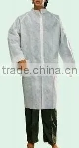 Doctor's White Disposable PP Coat thumbnail-1