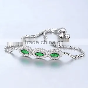 Jewerly Silver 925 Gemstone Charm Bracelets thumbnail-2