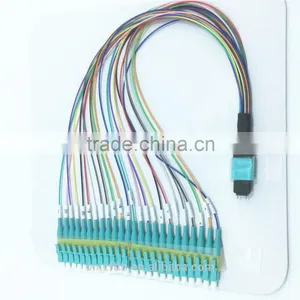 24 Core Fanout MPO-LC Fiber Optic Patch Cord thumbnail-1