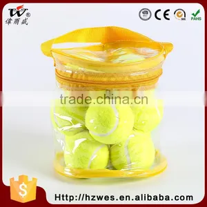 EN71-Certified Availabled Training LEVEL A Signature Jumping Tennis Ball With PVC Bag thumbnail-3
