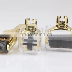 Guangzhou Ekai Manufacturer Skin Care 3 in 1 Kit Microneedle Gold Sliver Coating Derma Roller thumbnail-3