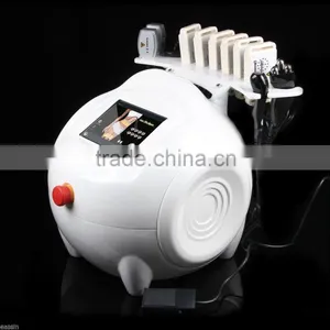 Multifunctional 4in1 Tripolar rf 40k Cavitation 6 Big Pads and 2 Small Pads Lipolaser Machine thumbnail-6