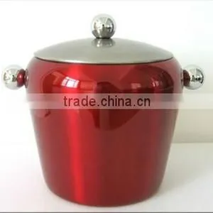 1.0L Stainless Steel Ice Bucket With Lid thumbnail-1