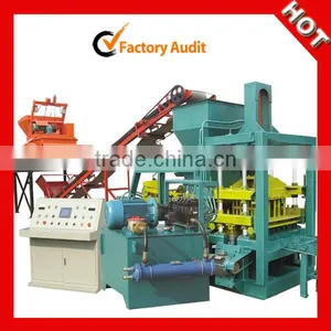 Concrete Construction QT6-15 Fully Automatic Concrete Block Making Machine Made in China thumbnail-2