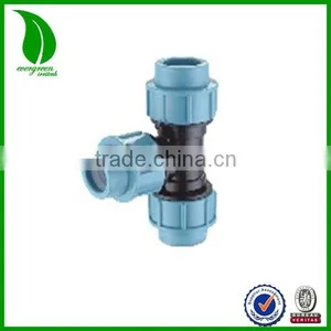 pp Equal Tee Hydraulic Tee Fittings thumbnail-1