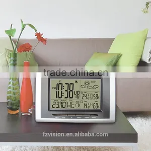 Weather Forecast Clock 433MHz RF Wireless Weather Station 3 Transmitters Indoor Outdoor Temperature Humidity Digital Alarm thumbnail-6