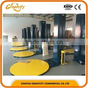 Professional Horizontal Stretch Wrapping Pallet Shrink Wrap Machine thumbnail-1