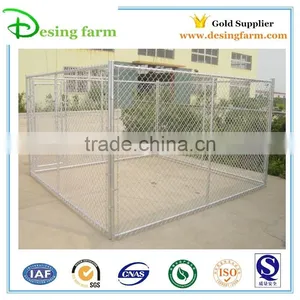 10x10x6 Foot Classic Galvanized Outdoor Dog Kennel thumbnail-3