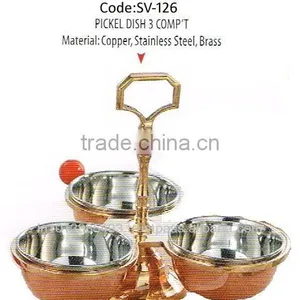 Pickle Dish 3 Comp't thumbnail-1
