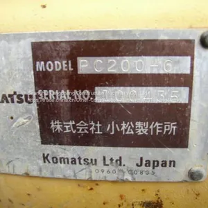 PC200-6 Excavator thumbnail-2